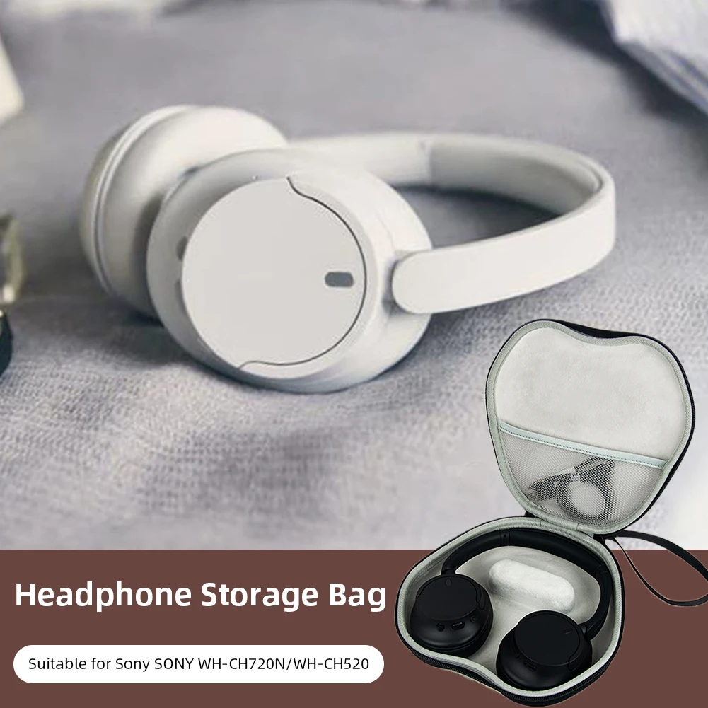 Audio Technica Headphone Ath-M50X - フック付きキャリングケース,ワイヤレスヘッドフォン用収納ボックス,Sony WH-1000XM4用,オーディオテクニカ,ATH-M50X,ハード