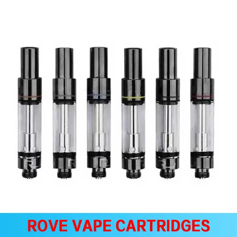 Vape Coil Replacement - 10 個入りローブカートリッジカート 0.8/1.0ml セラミックコイルアトマイザー 漏れなし 燃焼なし