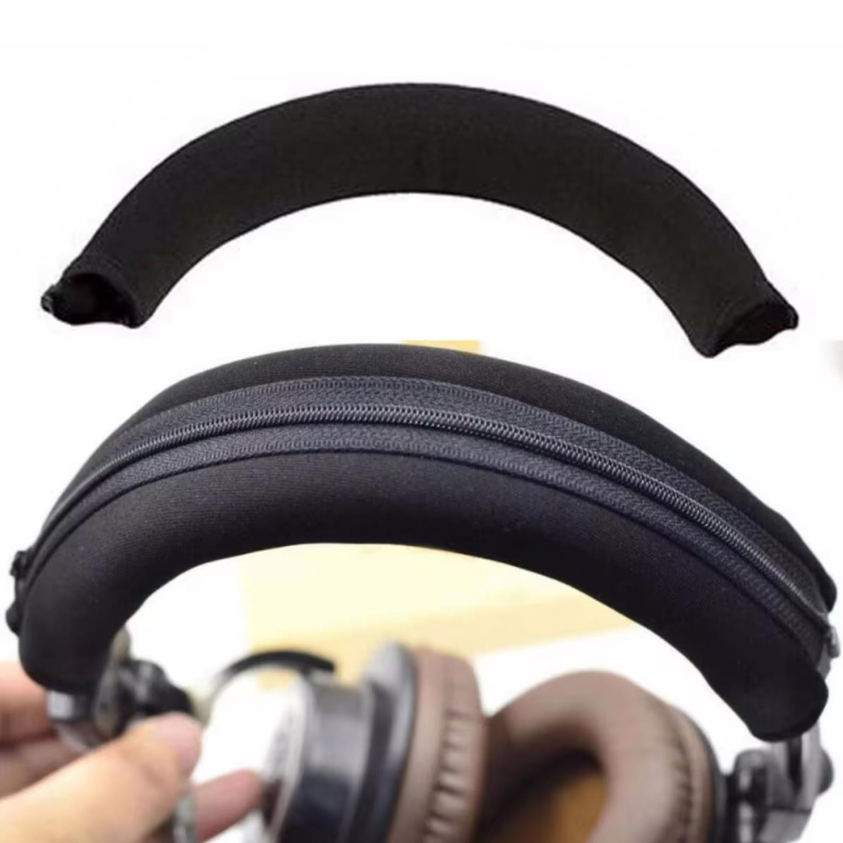 Audio Technica Headphone Ath-M20X - ヘッドフォン保護スリーブ,クッションパッド,高品質,オーディオテクニカ,ath,msr7,m50x,m40x,m30,m20xに適しています