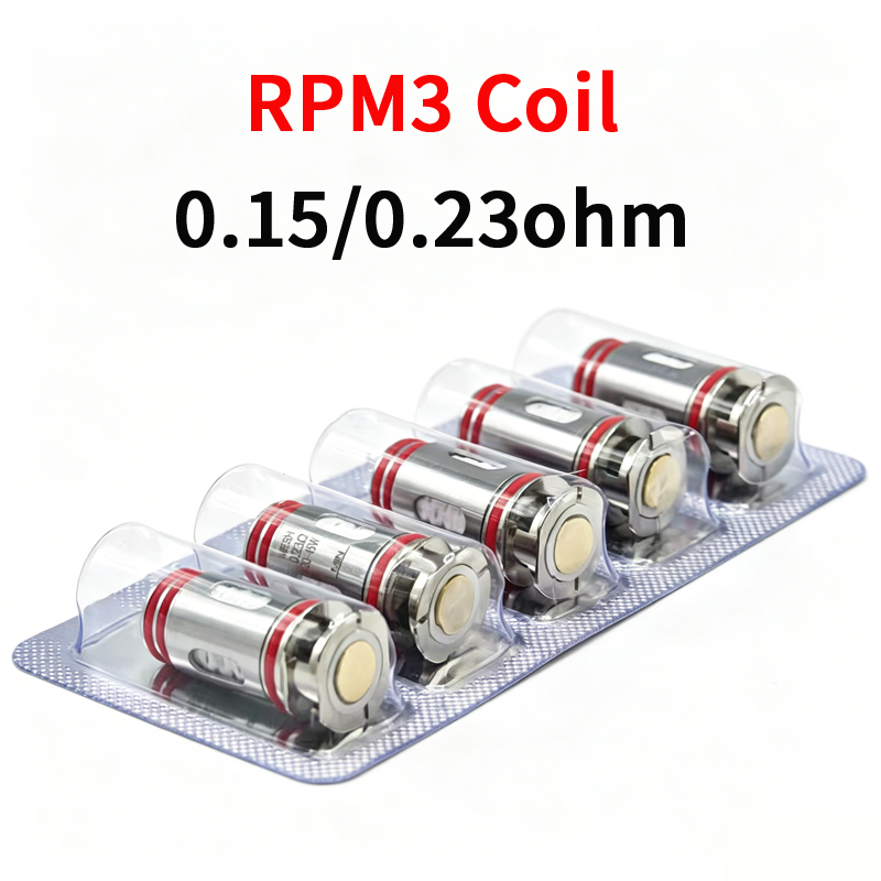Vape Coil Replacement - RPM3 コイル 0.15/0.23 オーム交換用メッシュコイル RPM3 RPM5