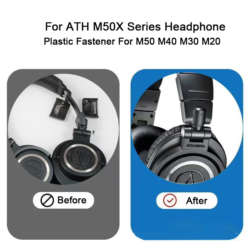 Audio Technica Headphone Ath-M20X - オーディオテクニカ ATH M50X、M40X、M30X、M20X ヘッドフォン用の新しい交換用ヘッドバンド プラスチック ファスナー