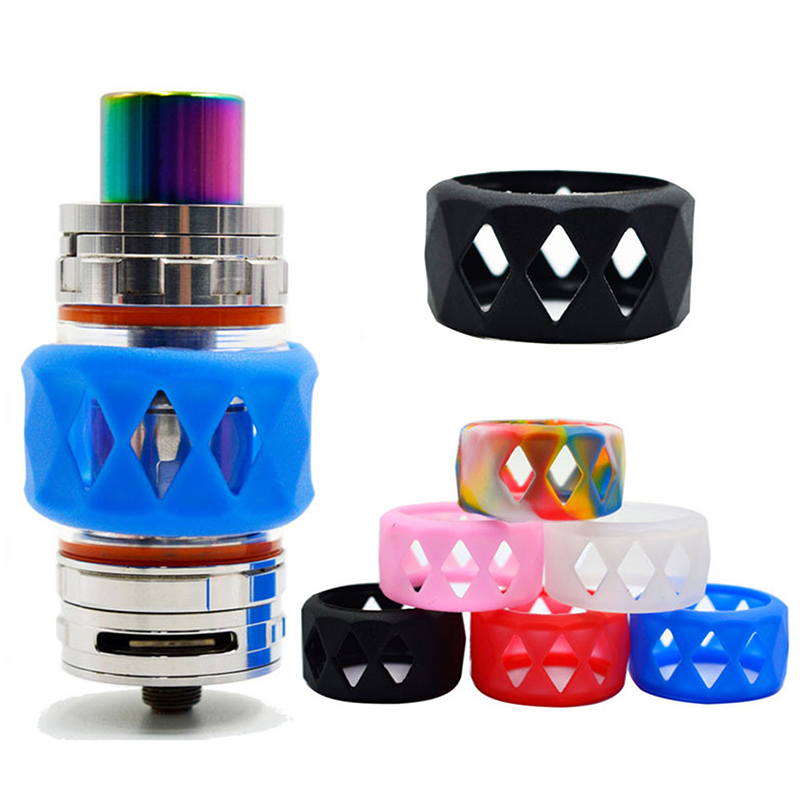 バブルガラス管保護カバーラップスリーブ滑り止め蒸気バンドリン - Vape Band Silicone のレビューと価格