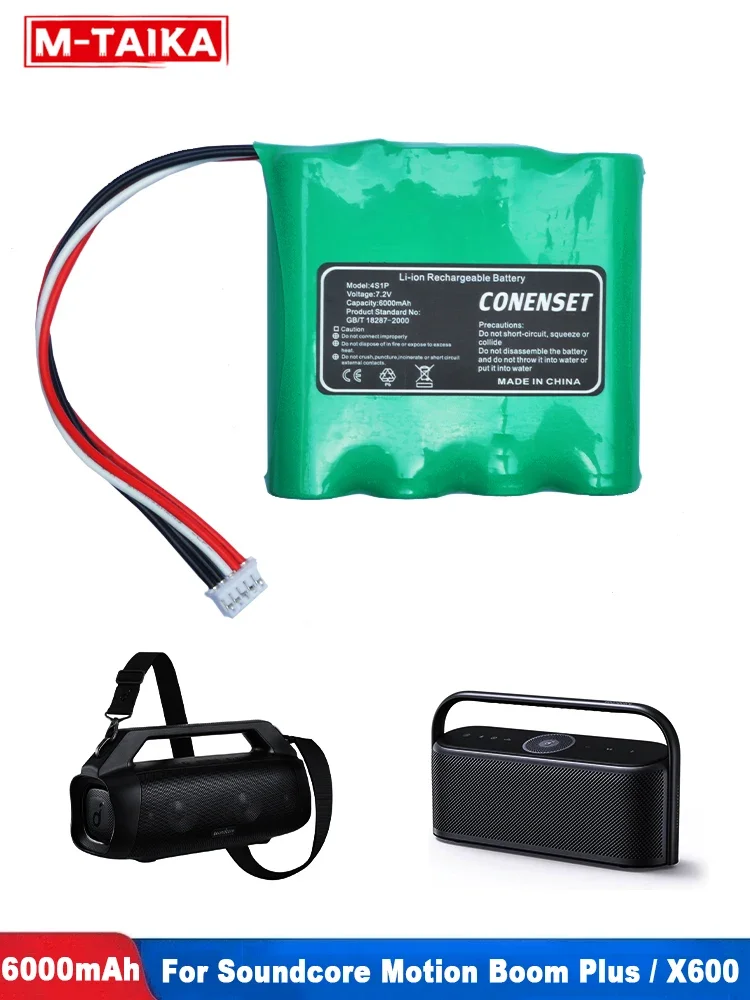 Bluetoothスピーカーフォン,7.2V, 6000mA - Anker Speaker Soundcore Motion+ のレビューと価格
