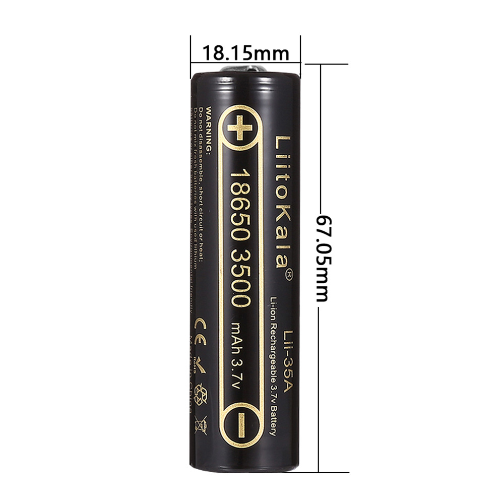 2-10 個 LiitoKala Lii-35A 18650 - Vape Battery 18650 のレビューと価格