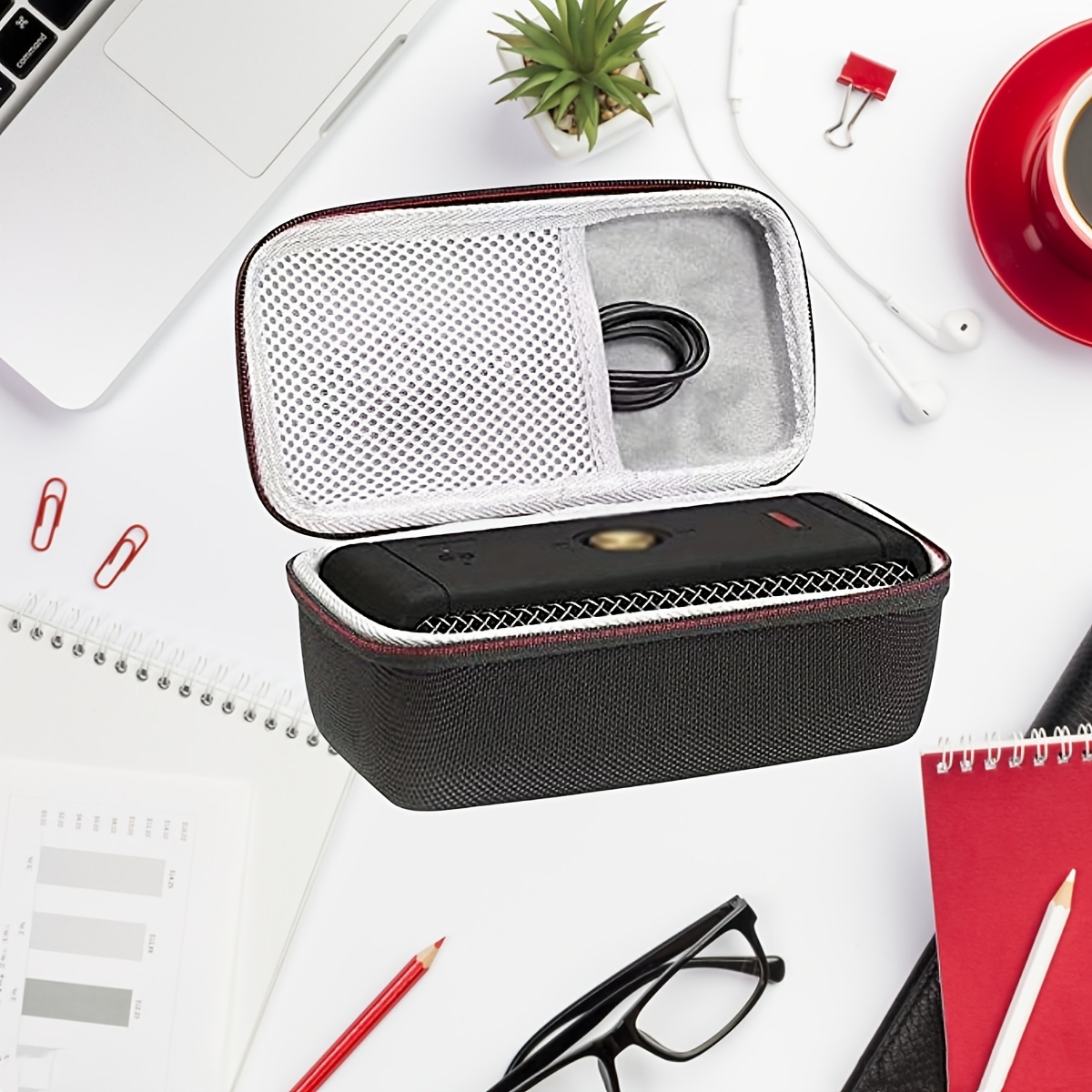 EVA ハードトラベルキャリングケースマーシャルエンバートン - Anker Speaker Soundcore Boom 2 のレビューと価格