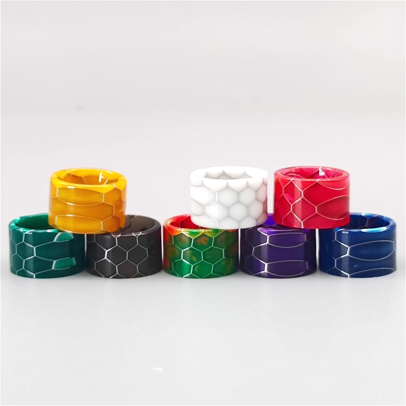 1PC スネークスキン樹脂プッシュインドリップチップ TFV - Drip Tip Resin のレビューと価格