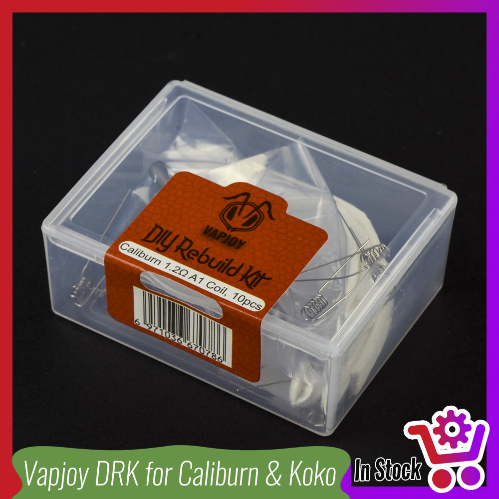 オリジナルのvapjoydiyリビルドキット,calibur - Vape Coil Replacement のレビューと価格