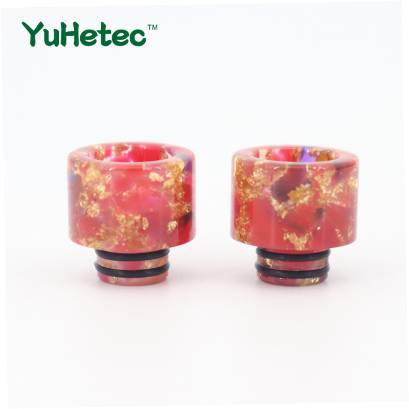 2 個 510 ドリップチップ樹脂ユニバーサルマウスピースコ - Drip Tip Resin のレビューと価格