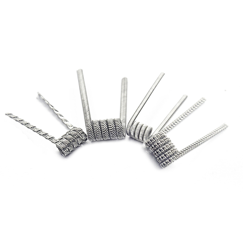 16 個 NI80 フューズドクラプトン事前構築コイル間隔ス - Clapton Wire Pre Built のレビューと価格
