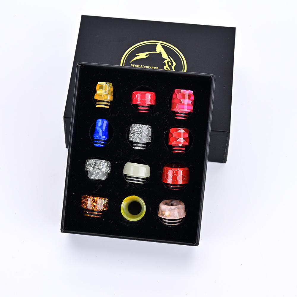 12 個 810 ドリップチップ 510 ドリップチップ ベ - Drip Tip Resin のレビューと価格